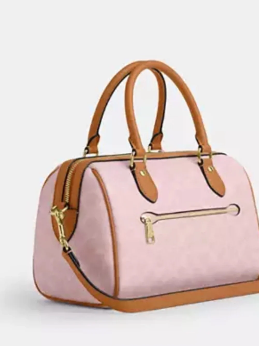 Rowan Satchel Bag In Signature Canvas With Charms